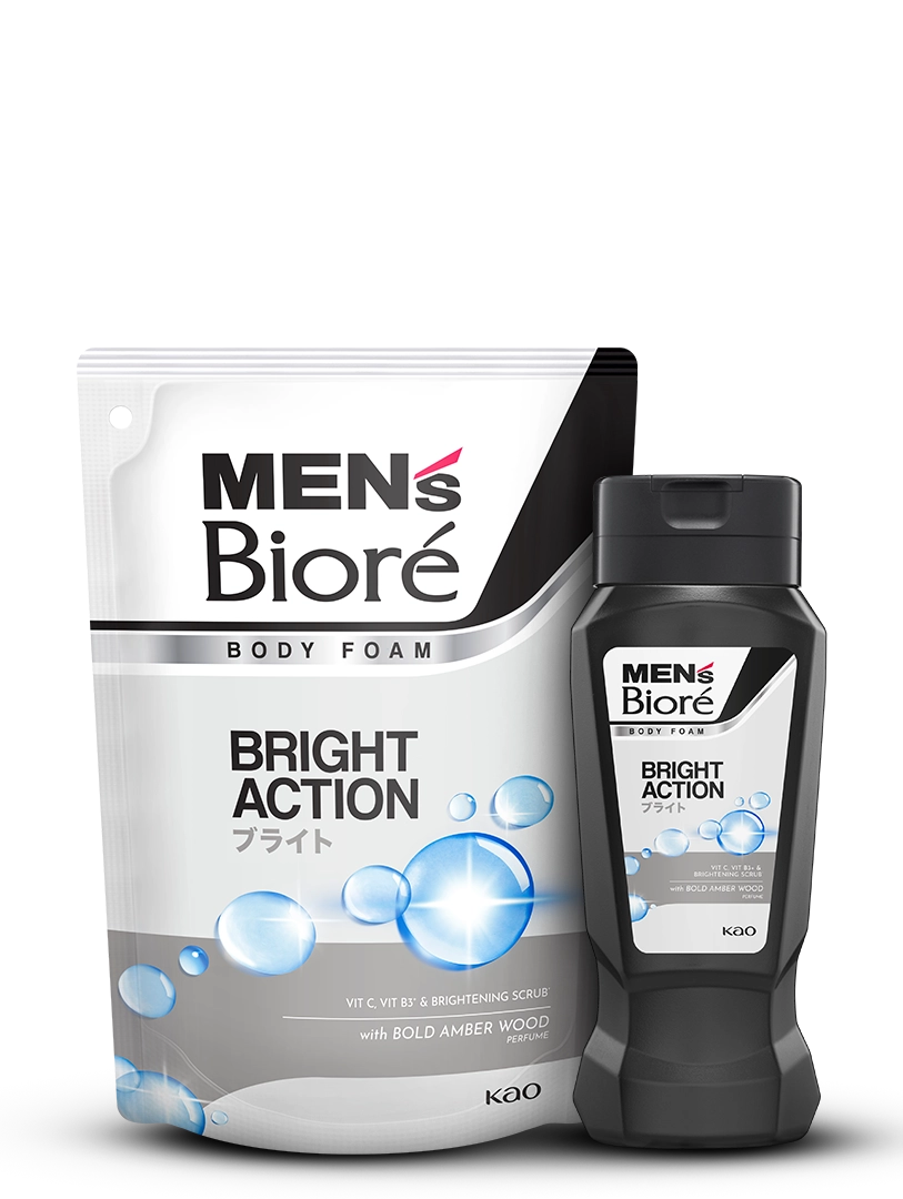 Men's Biore Bright Action